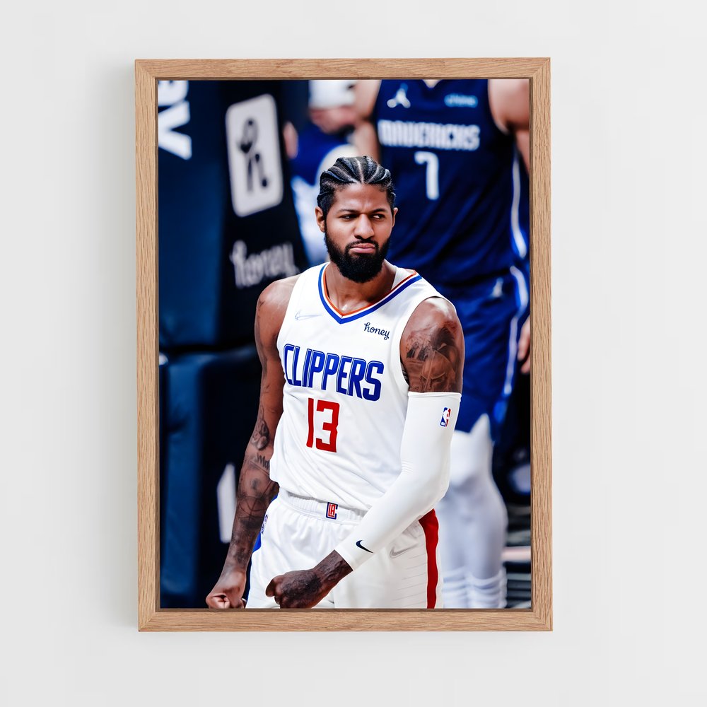 Poster Los angeles clippers – affiche Basketball (vue 4)